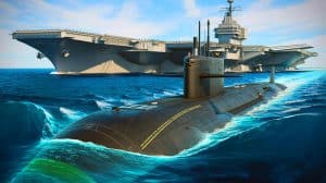 « David contre Goliath en mer » : un sous-marin à 100 M$ neutralise un porte-avions américain de 4,5 milliards Illustration de la vulnérabilité des porte-avions américains face aux sous-marins suédois équipés de propulsion anaérobie.