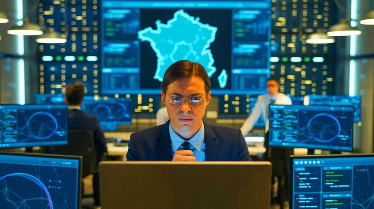 Illustration de la cyberattaque sur France Travail exposant les données de demandeurs d'emploi.