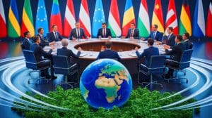 COP30 : L’UE face à la pression mondiale contre sa taxe carbone, un défi pour l’économie européenne Illustration de la taxe carbone européenne au centre des débats à la COP30.