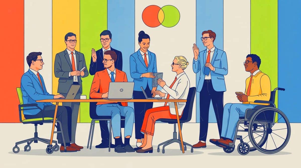France Travail : un nouvel outil pour transformer le quotidien des personnes handicapées en recherche d’emploi Illustration de l'outil Handimatch facilitant l'insertion professionnelle des personnes en situation de handicap.
