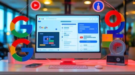 Illustration de la conservation des données personnelles par Google et YouTube.