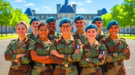 Le nouveau service militaire d’Emmanuel Macron : qui est concerné, quelle durée et quelle rémunération ? Illustration de l'annonce du nouveau service militaire volontaire en France par Emmanuel Macron.