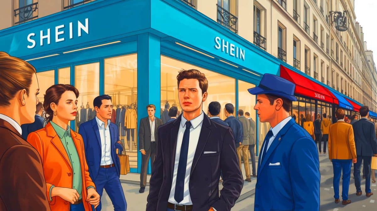 Shein en sursis : quelles conséquences pour les consommateurs français si l’entreprise cesse ses activités en France Illustration de la procédure de suspension du géant de la mode éphémère Shein en France.