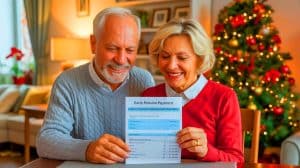 Illustration de l'anticipation des versements des pensions de retraite en décembre.