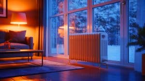 Chauffage : économisez des centaines d’euros cet hiver en évitant une erreur courante dans votre maison Illustration de l'impact de couper le chauffage dans les pièces inoccupées sur la facture énergétique et l'humidité.
