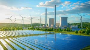 La France face à un excès de stocks d’électricité : quelles implications pour les consommateurs selon RTE Illustration de la surproduction d'électricité en France et ses implications pour la gestion énergétique.