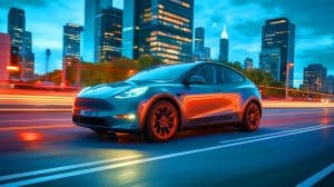 Tesla Model Y : sacre annoncé en 2025, mais la fiabilité reste un défi à relever pour les conducteurs Illustration de la fiabilité controversée du Tesla Model Y en 2025.