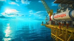 TotalEnergies renforce sa présence en Namibie : quelles conséquences pour les habitants et l’économie locale Illustration de l'expansion stratégique de TotalEnergies en Namibie avec l'exploitation de gisements pétroliers offshore.