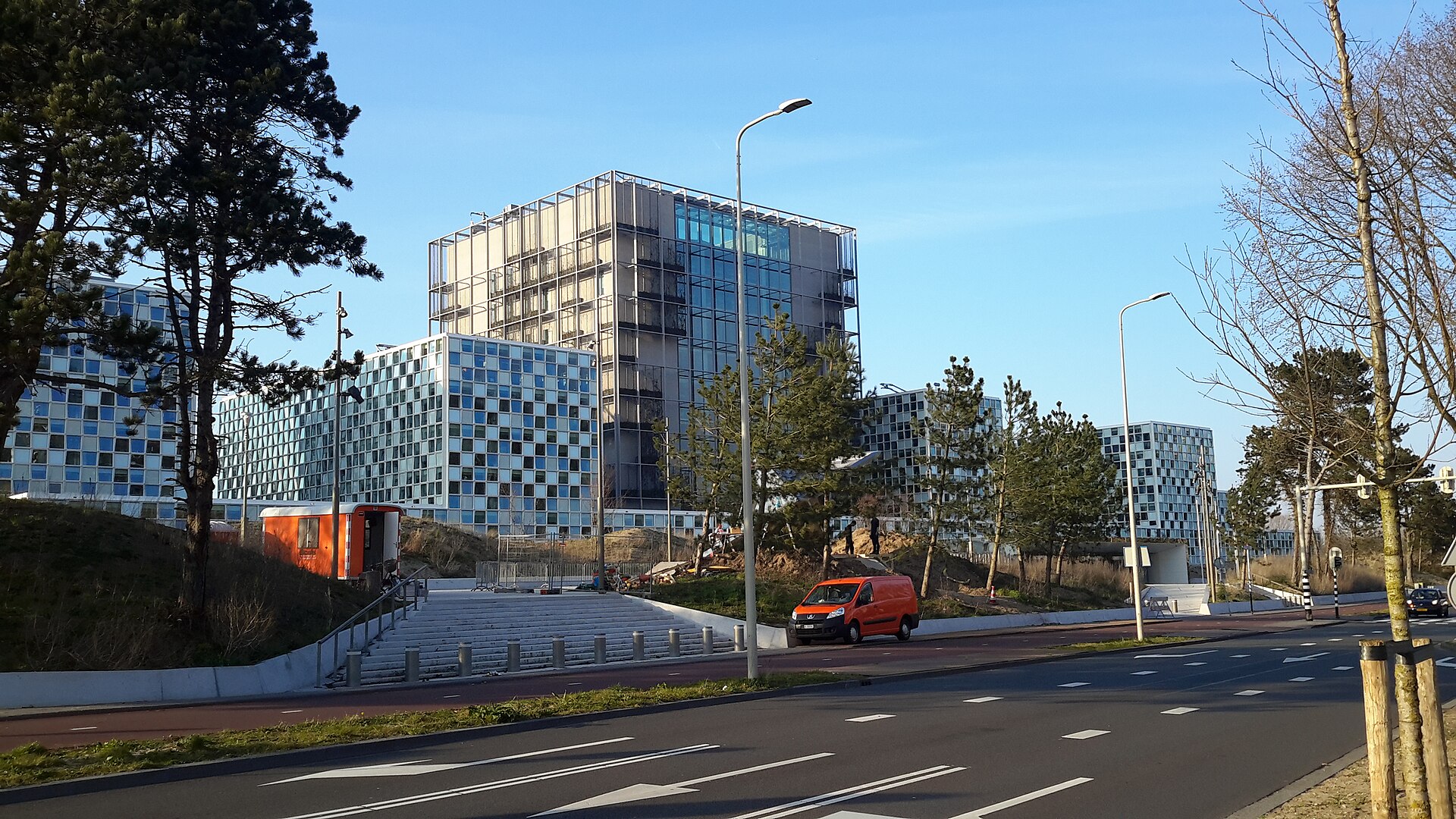 Le siège de la Cour pénale internationale, à La Haye
